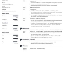 Brilliant Software Engineering Resume Examples Templates Engineer Template Tips Modern Subscribers Join Muse