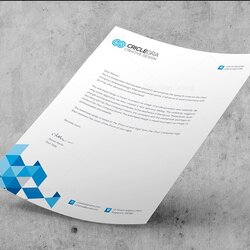 Sterling Elegant Corporate Letterhead Templates Template Catalog Graphic Fit