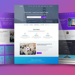 Preeminent Best Landing Page Templates Of Business Magnate