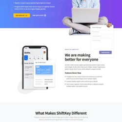 Sterling Free Landing Page Templates