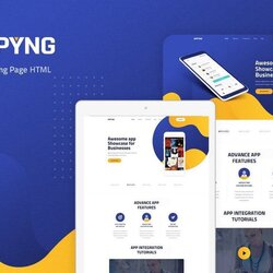 Outstanding Best App Landing Page Templates Builder Beaver