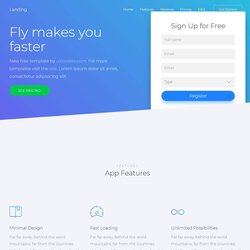 Super Best Free Landing Page Templates