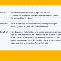 Cool How To Use Project Lessons Learned Template Example