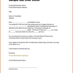 Out Of This World Employment Offer Letter Templates Fer Remarkable Magnificent Appointment Invoice