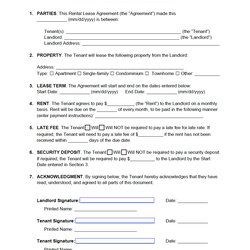 Page Lease Agreement Template South Africa Printable Form Simple