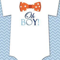 Spiffing Free Bow Tie Baby Shower Invitations Templates Download Hundreds Template Invitation Printable Boy