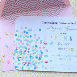 Peerless How To Make Baby Shower Invitations Sprinkle Invitation Second Sprinkles Wording Party Theme Child