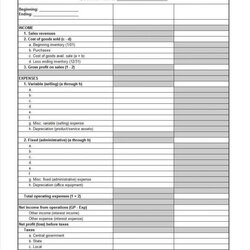 Preeminent Trading Spreadsheet For Profit And Loss Account Template Excel Statement Simple Income Trucking