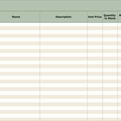 The Highest Quality Free Stock Inventory And Checklist Templates For Businesses Template Excel Microsoft