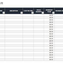 Superior Inventory Excel Template Basic Control