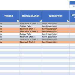 Smashing Inventory Stock Control Template Excel August