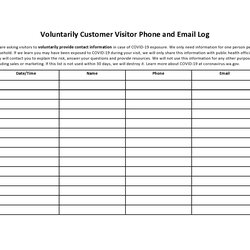 Outstanding Best Email Sign Up Sheet Templates Word Excel