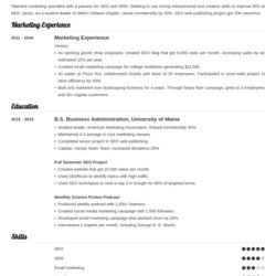 Swell College Student Resume Examples Templates To Use In Template