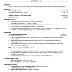 College Student Resume Templates Format Template