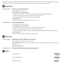 Splendid College Student Resume Examples Template Tips Example Iconic