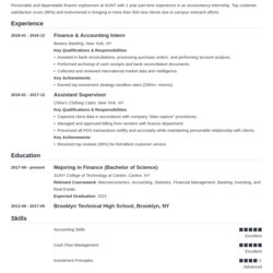 Worthy College Student Resume Examples Template Tips Example Experience Great Address