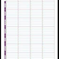 Smashing Weekly To Do List Planner Printable Lists Binder Worksheet Per Schedule Lilly