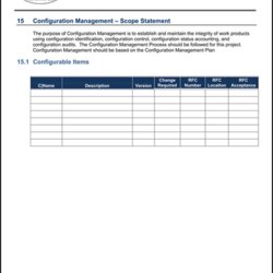 Preeminent Project Management Plan Template