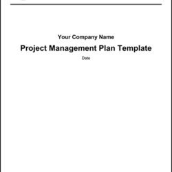 Excellent Project Management Plan Template Sample Automatically Clicking Arrows Once Each Display Then Pages