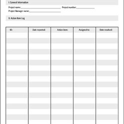 Perfect Appendix Sample Project Management Forms