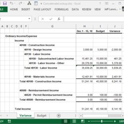 Legit Income Statement Template Excel Templates