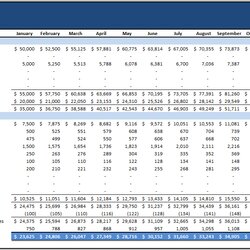 Terrific Excel Income Statement Template Business