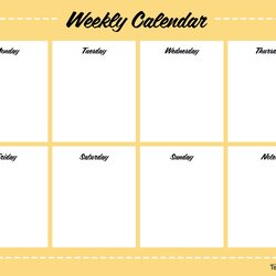 Peerless Printable Weekly Calendar Day Scaled