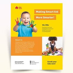 Splendid Free Daycare Flyer Templates In Ms Word Care Template Flyers Child Examples Designs Pages