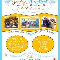 Excellent Daycare Flyer Designs Templates Word Vector Flyers Care Template Sample Printable Child Creating