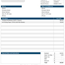 The Highest Standard Microsoft Excel Invoice Template Free Simple Lg