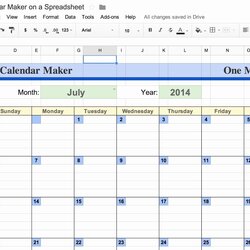 Admirable Monthly Calendar In Google Sheets Content Template Excel Spreadsheet Spreadsheets