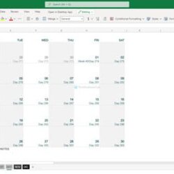 Exceptional Best Google Sheets And Excel Online Calendar Templates