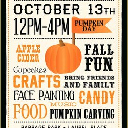 Peerless Free Printable Event Flyer Templates Of Word Best Fall