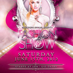 Event Flyer Templates Word Vector Formats Fashion Show Sample Printable Poster Template Advertising Flyers