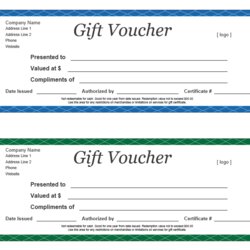 Sterling Free Sample Gift Voucher Templates Printable Samples Template