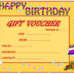 Free Gift Voucher Templates Word For Download Birthday Template Ms Vouchers Created Another Using