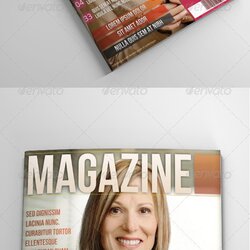 Magazine Cover Template Vol By Auto