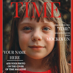 Wonderful Free Time Magazine Cover Template Also