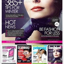 Magazine Cover Templates Template Magazines Market