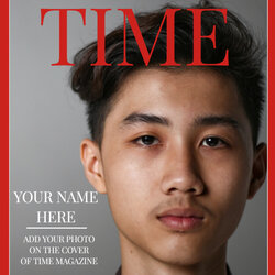Magnificent Free Time Magazine Cover Template Poster Templates Generator