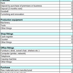 Spiffing Free Budget Templates Download Excel Business Start Template Up