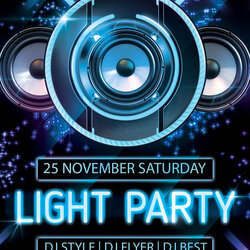 Supreme New Party Season Free Flyer Templates Template Light