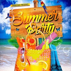 Swell Party Flyer Template Free Download Printable Templates Summer Vector