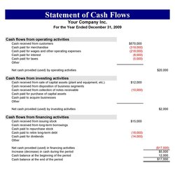 How To Draw Up Cash Flow Statement Fitzgerald