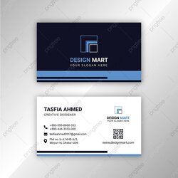 Cool Minimal Business Card Design Template Download On Image