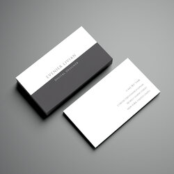 Worthy Minimal Business Card Template Big Copy