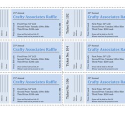 The Highest Quality Microsoft Word Templates Raffle Tickets Ticket