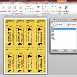 How To Make Tickets On Microsoft Word