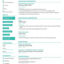 Swell Teacher Resume Examples Mt Home Arts Example Sample Guide