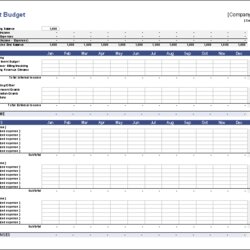 High Quality Free Budget Spreadsheet For Project Management Business Template Excel Choose Board Templates